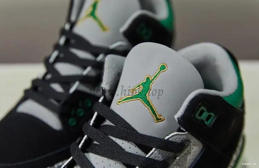 Materials Retail Retro Ready Green Ship Pine GOD PK Jordan 3 to 0603